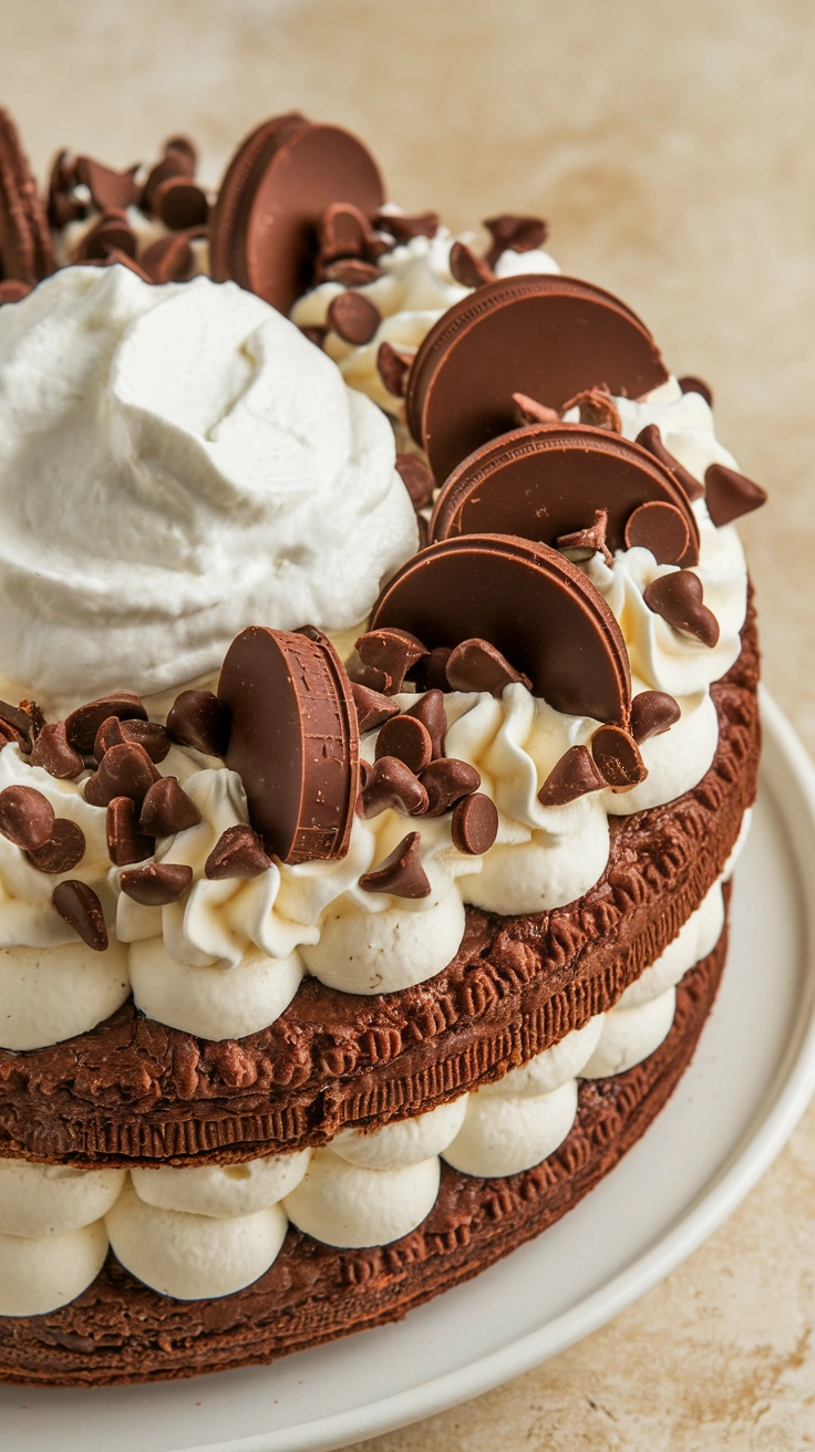 Mile-High Chocolate Cream Pie