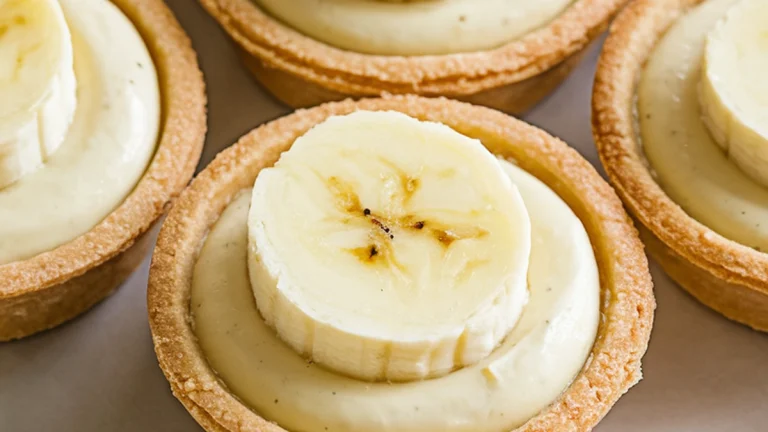 Mini Banana Cream Pies - Featured