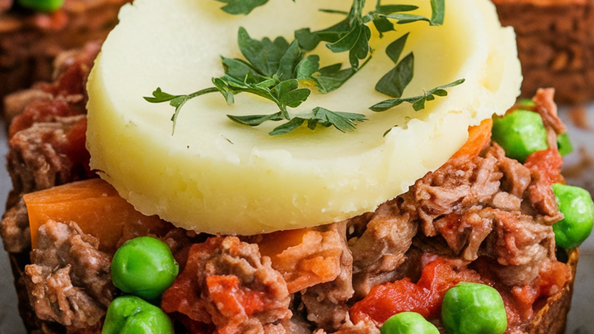 Mini Shepherd's Pie (Individual Muffins) - Featured