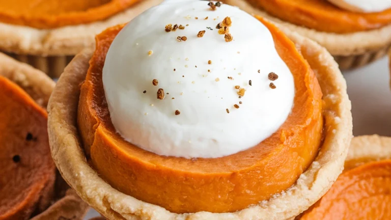 Mini Sweet Potato Pies - Featured