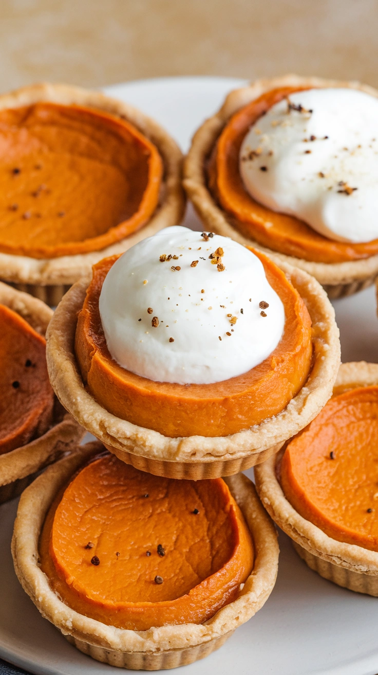 Southern Style Mini Sweet Potato Pies