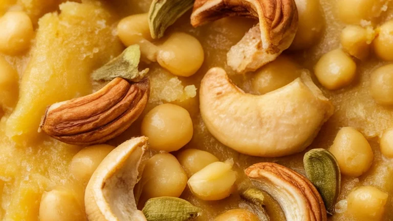 Moong Dal with Cardamom and Cashews - Featured