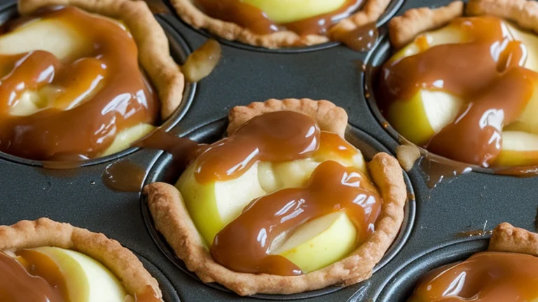 Muffin Tin Mini Apple Pies (with Cookie Crust) - Featured