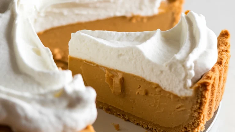 No Bake Butterscotch Pie - Featured