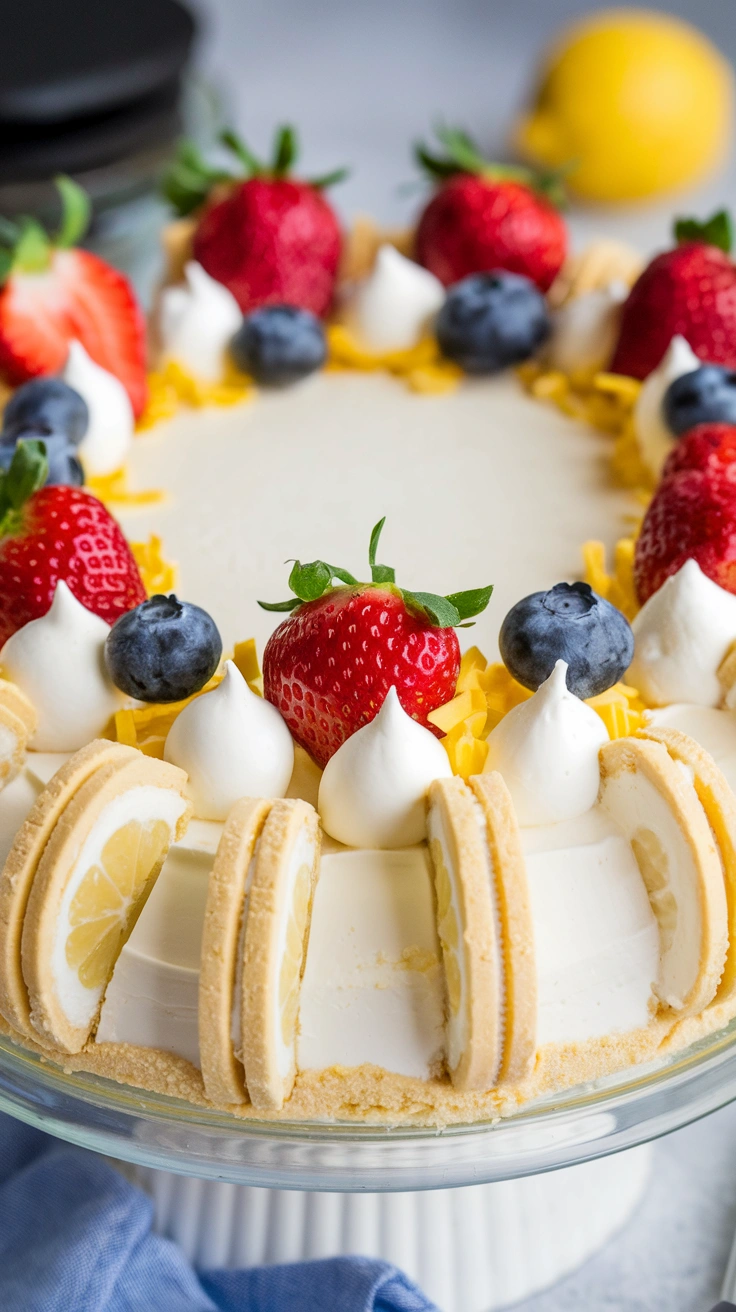 No-Bake Lemon Icebox Pie