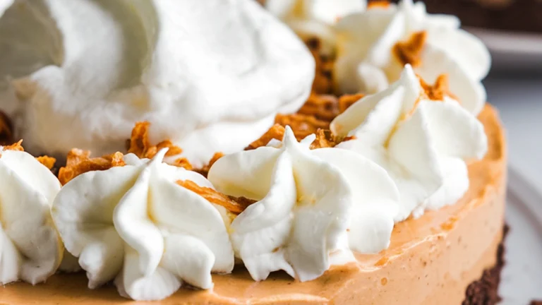 No Bake Peanut Butter Pie - Featured