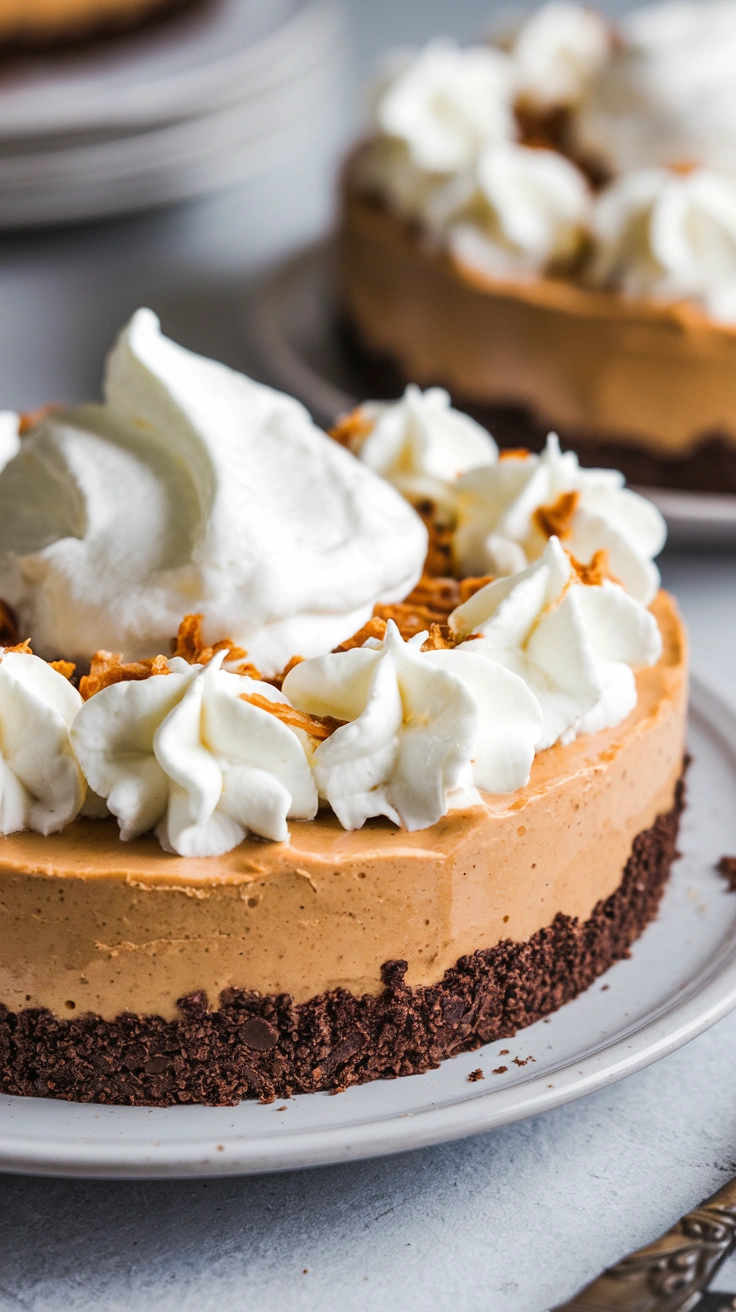 Simple No-Bake Peanut Butter Pie