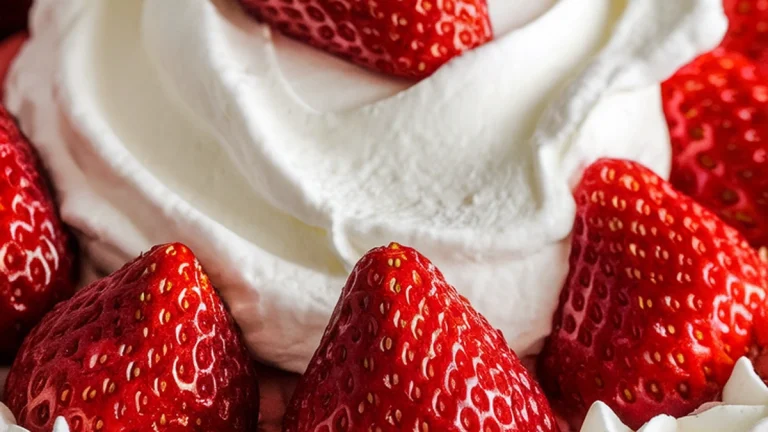 No Bake Strawberry Pie - Featured