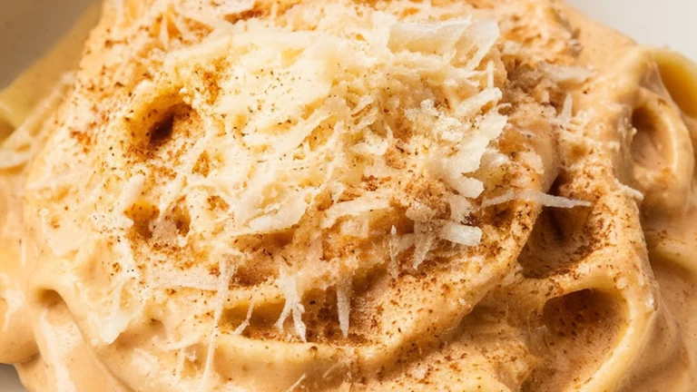 Parmesan Cream Sauce with Butter and Nutmeg - Featured