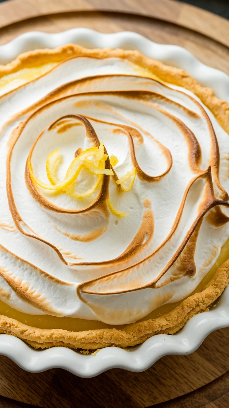Homemade Lemon Meringue Pie From Scratch