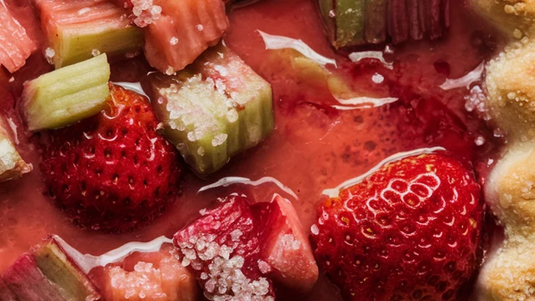 Strawberry Rhubarb Pie Recipe - Featured