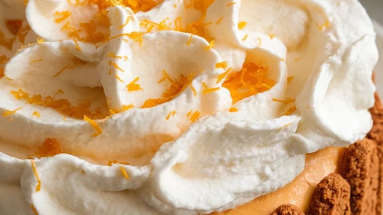 Tangerine Cream Pie - Featured