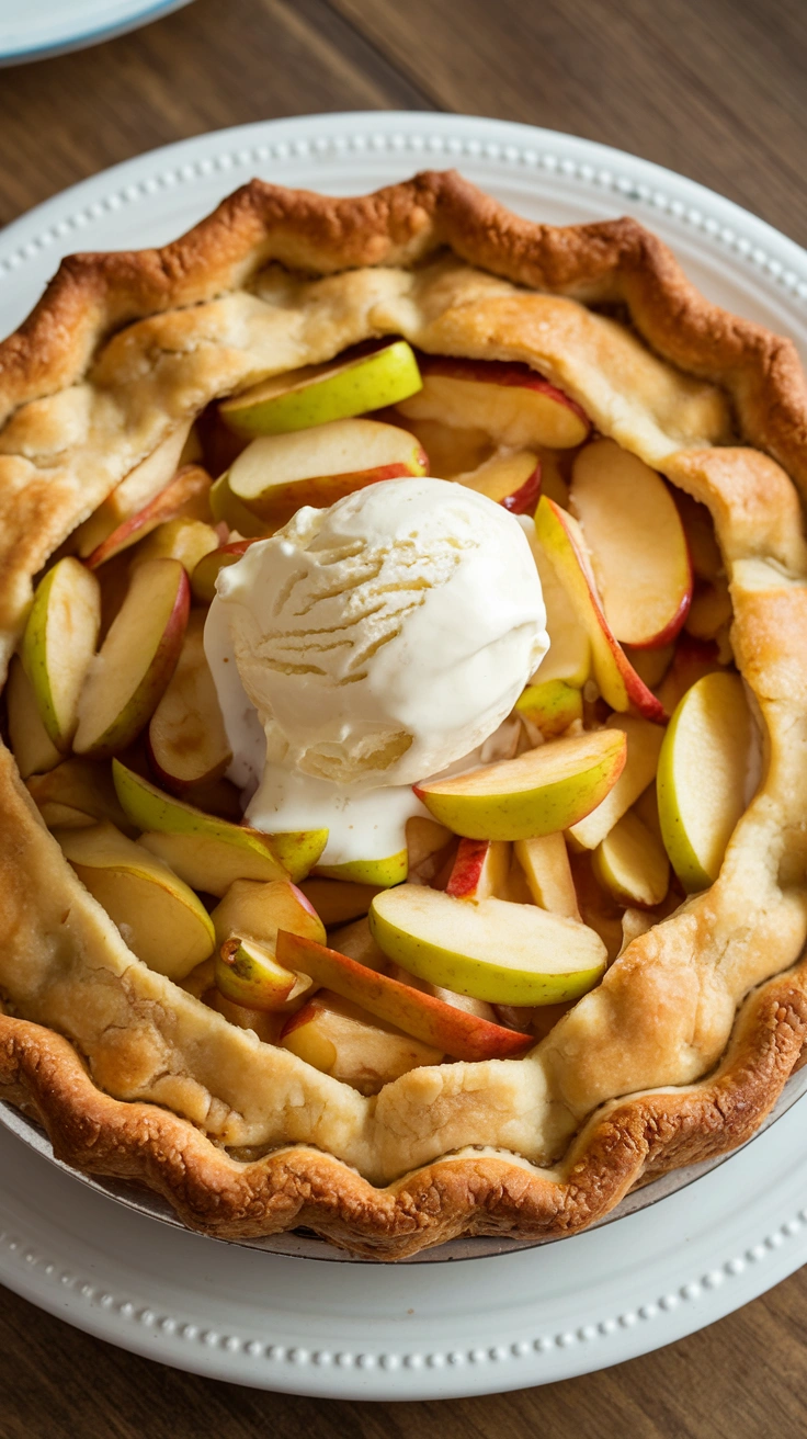 Old-Fashioned Homemade Apple Pie