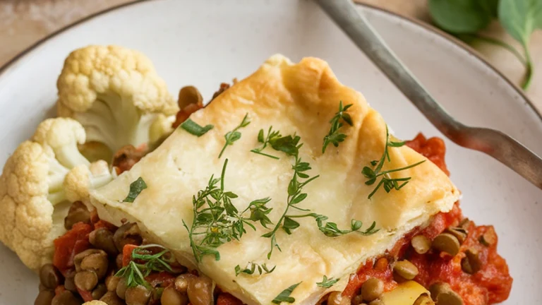 Vegan Lentil Shepherd's Pie - Featured