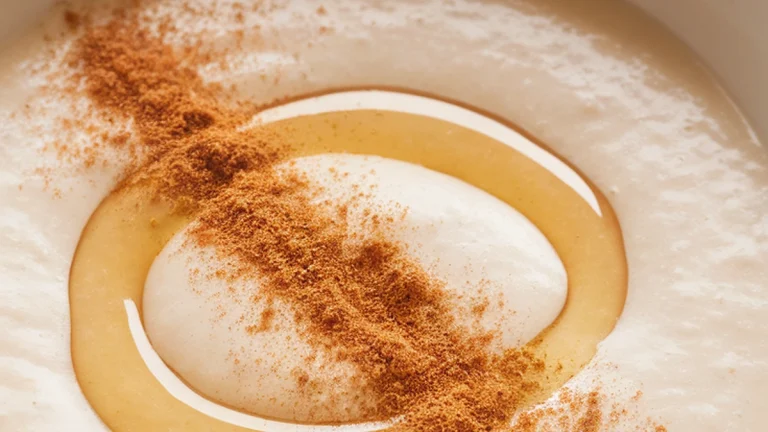 Wheat or Sorghum Flour Porridge with Honey - Featured