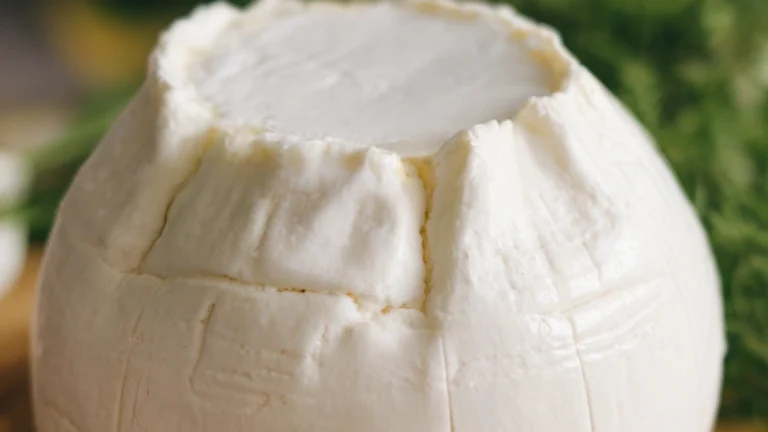 Whole Milk Fresh Cheese with Lemon or Vinegar - Featured