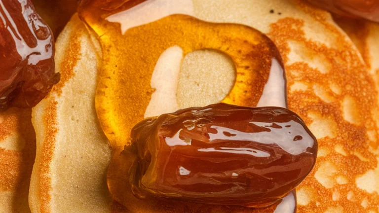 Whole Wheat Egg Batter with Honey Dates - Featured