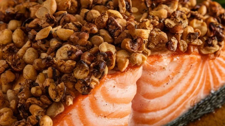 Acorn Crusted Salmon - Featured