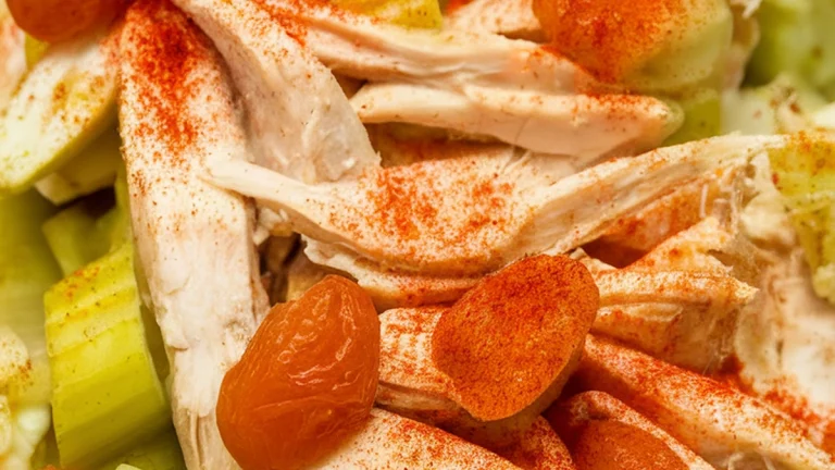 Apricot Chicken Salad - Featured