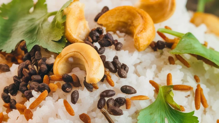 Coconut Rice (Indian) - Featured