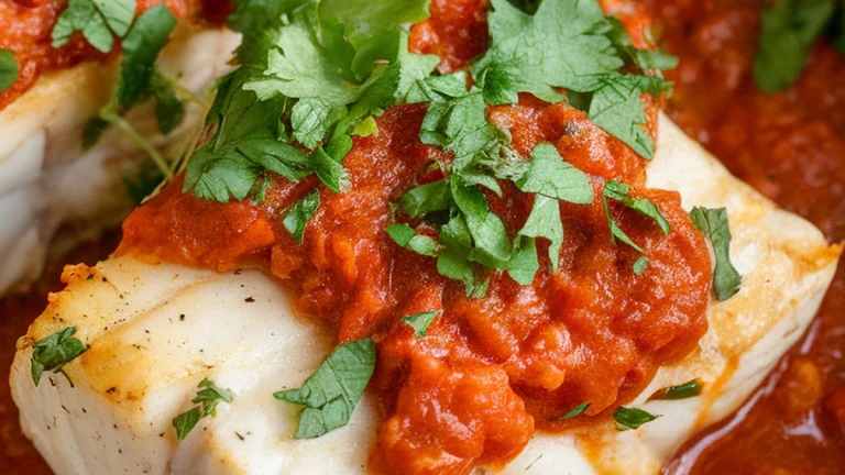 Egyptian Fish Tagine (Samak Tajine) - Featured