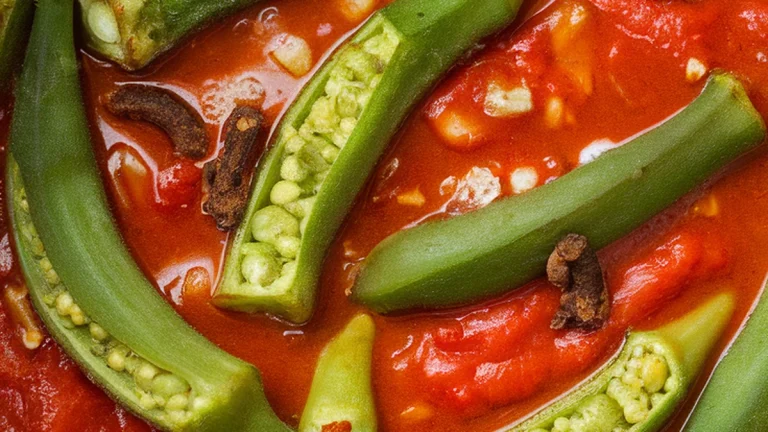 Egyptian Okra Stew - Featured