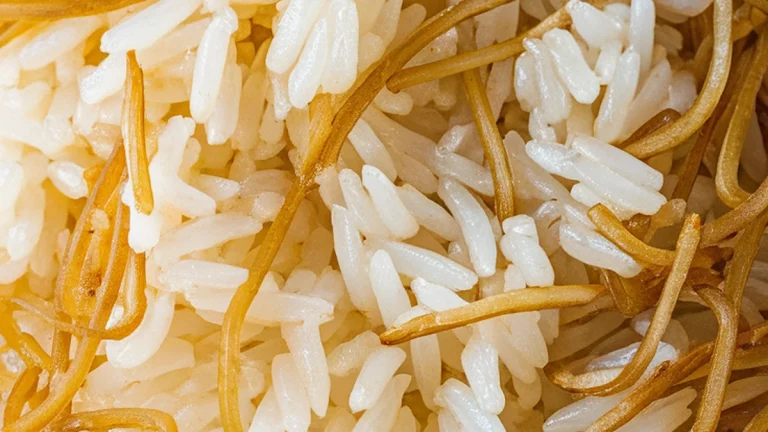 Egyptian Rice with Vermicelli - Featured