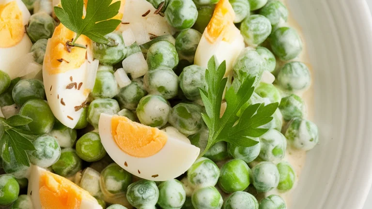 English Pea Salad - Featured