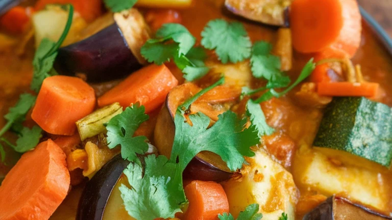 Entula (Ugandan Eggplant Stew) - Featured