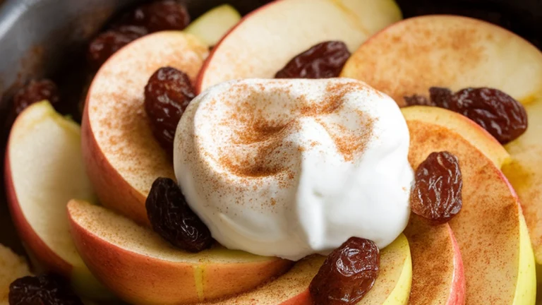 Eve's Apple (Cinnamon Raisin-stuffed Apple) - Featured