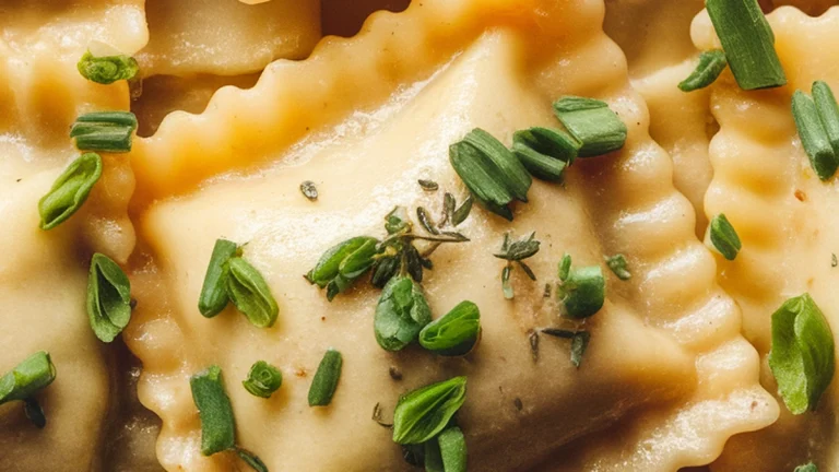 Fresh Herb and Cheese Ravioli Filling - Featured