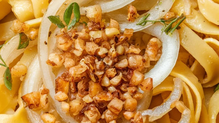 Fried Pasta - Featured