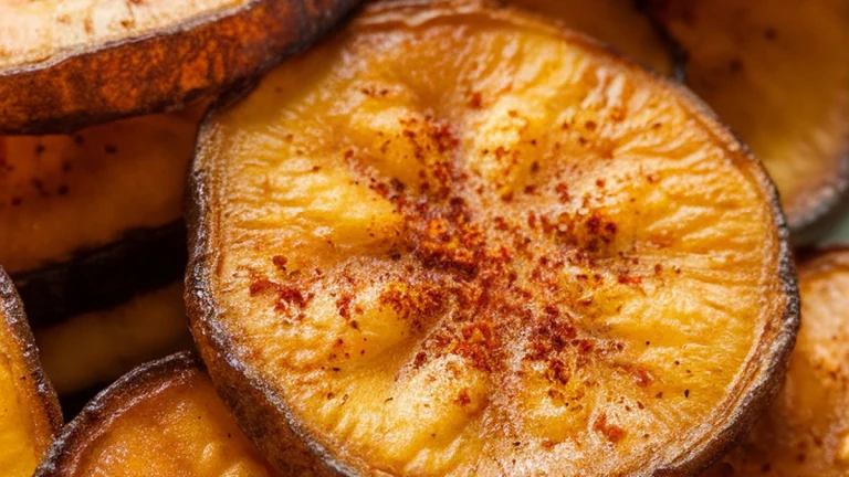 Fried Unripe Plantain (Nigerian Green Plantain) - Featured