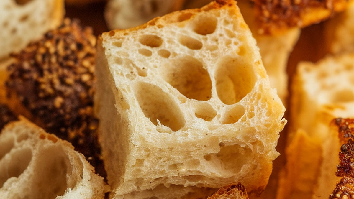 Garlic Croutons II - Featured