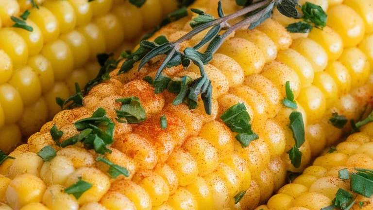 Herbed Corn - Featured
