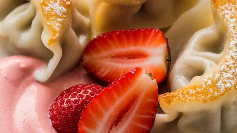 Holzknechtnocken with Strawberry Curd au Gratin - Featured