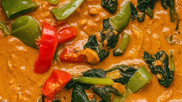 Ifisashi (Zambian Peanut and Spinach Stew) - Featured