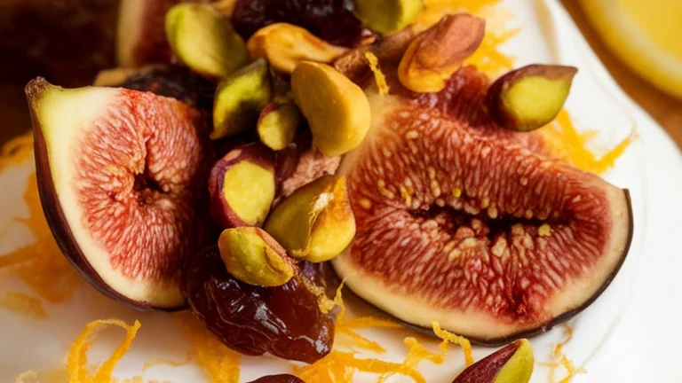 Indian Baked Yoghurt with Saffron and Cardamom - Featured
