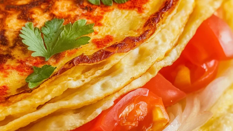 Indian Omelet - Featured