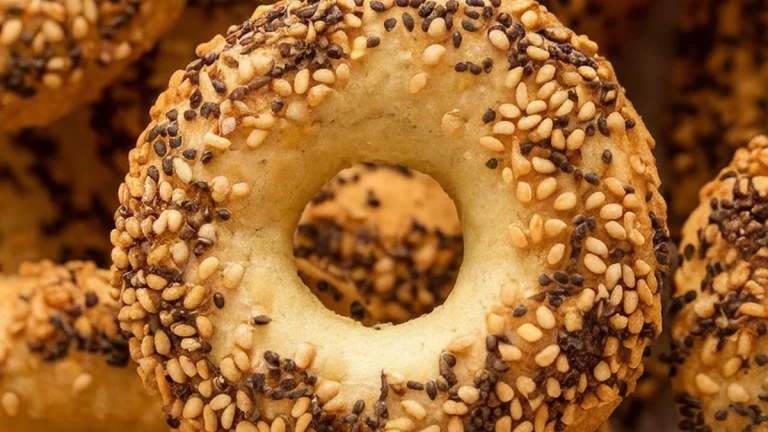 Ka'ak (Savory Ring-Shaped Biscuit) - Featured