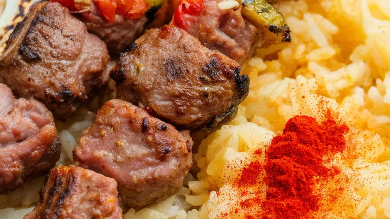 Kabab Kobide (Persian Minced Meat Kebab) - Featured
