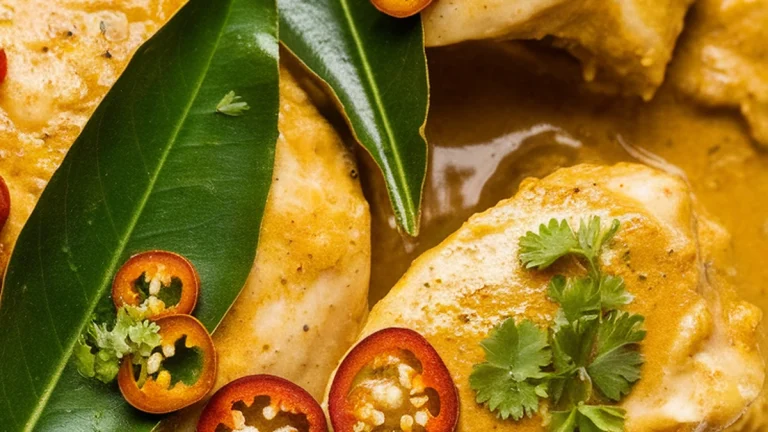 Kari Ayam (Indonesian Chicken Curry) - Featured