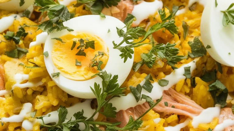Kedgeree (Rice and Smoked Fish) - Featured